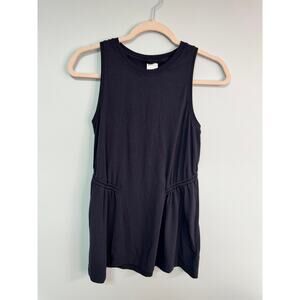 NWOT! Athleta Hip Length Sleeveless Training Tank - XS - Black